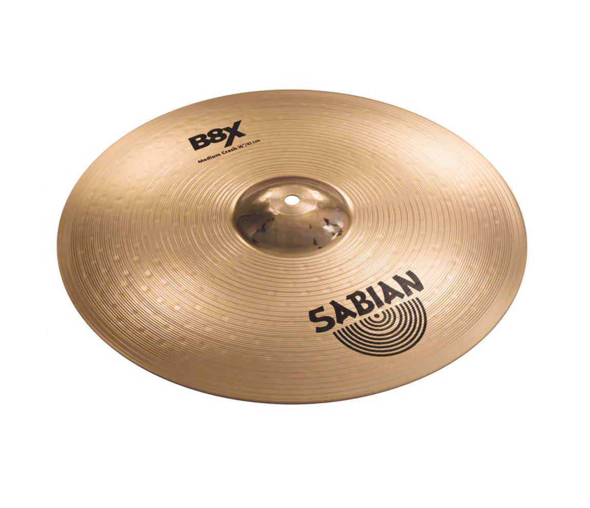 Sabian B8X 16" Crash Cymbal - Image 2