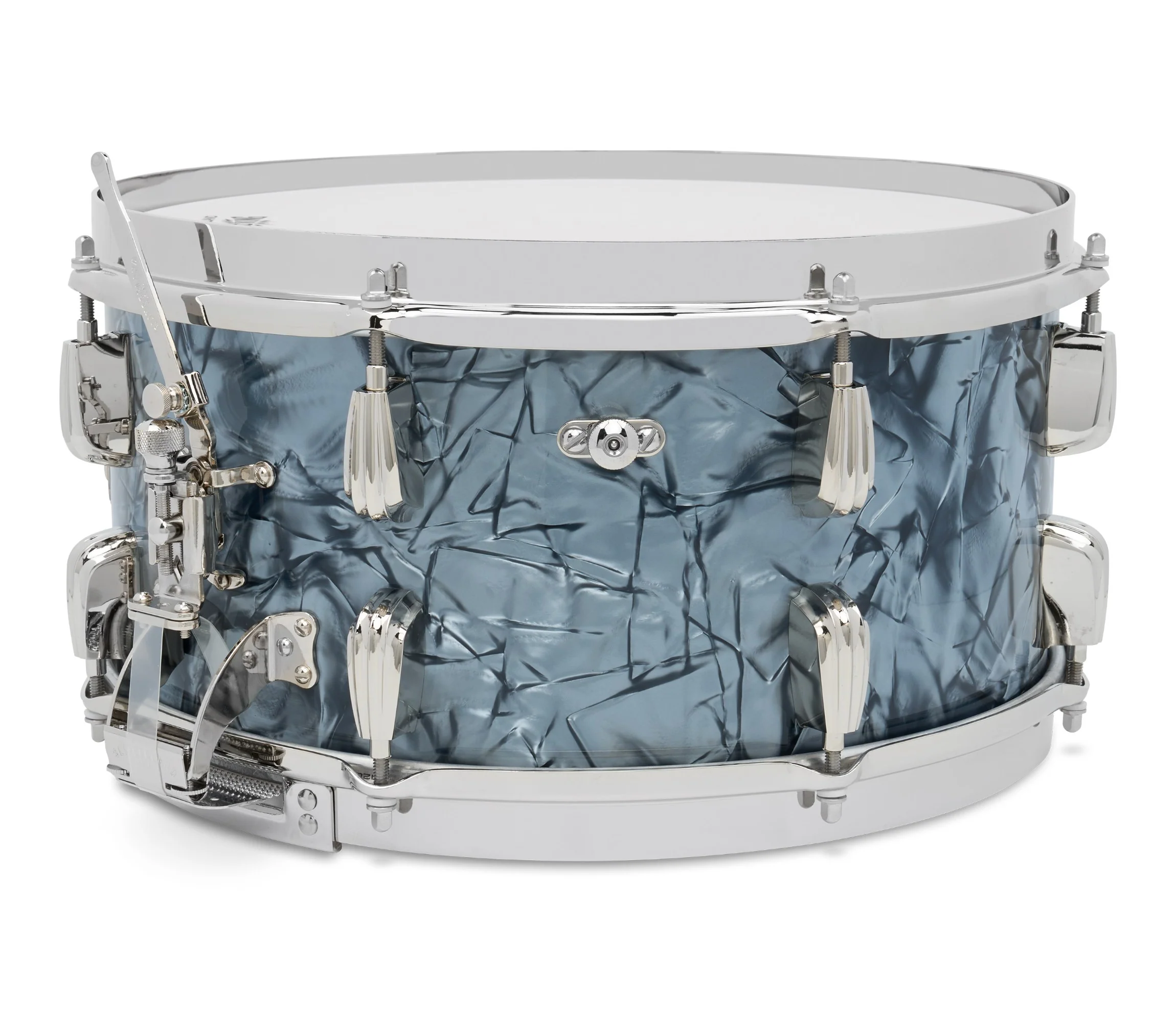 Slingerland Radio King 14" x 7" Snare Drum In Black Diamond Pearl - Image 3