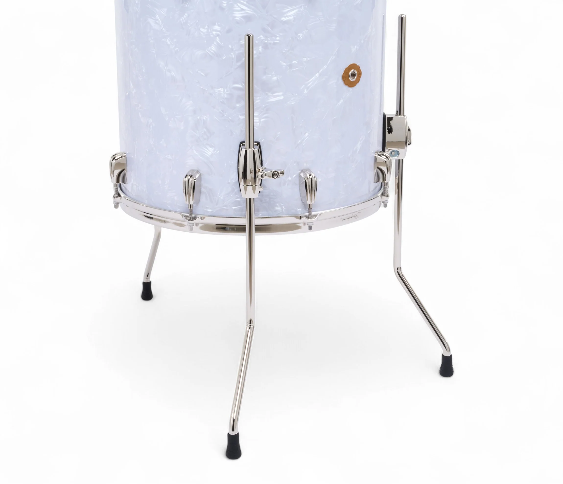 Slingerland Radio King 18" 4-Piece Shell Pack w/ Snare in White Marine Pearl 18/12/14/5.5sn - Image 9