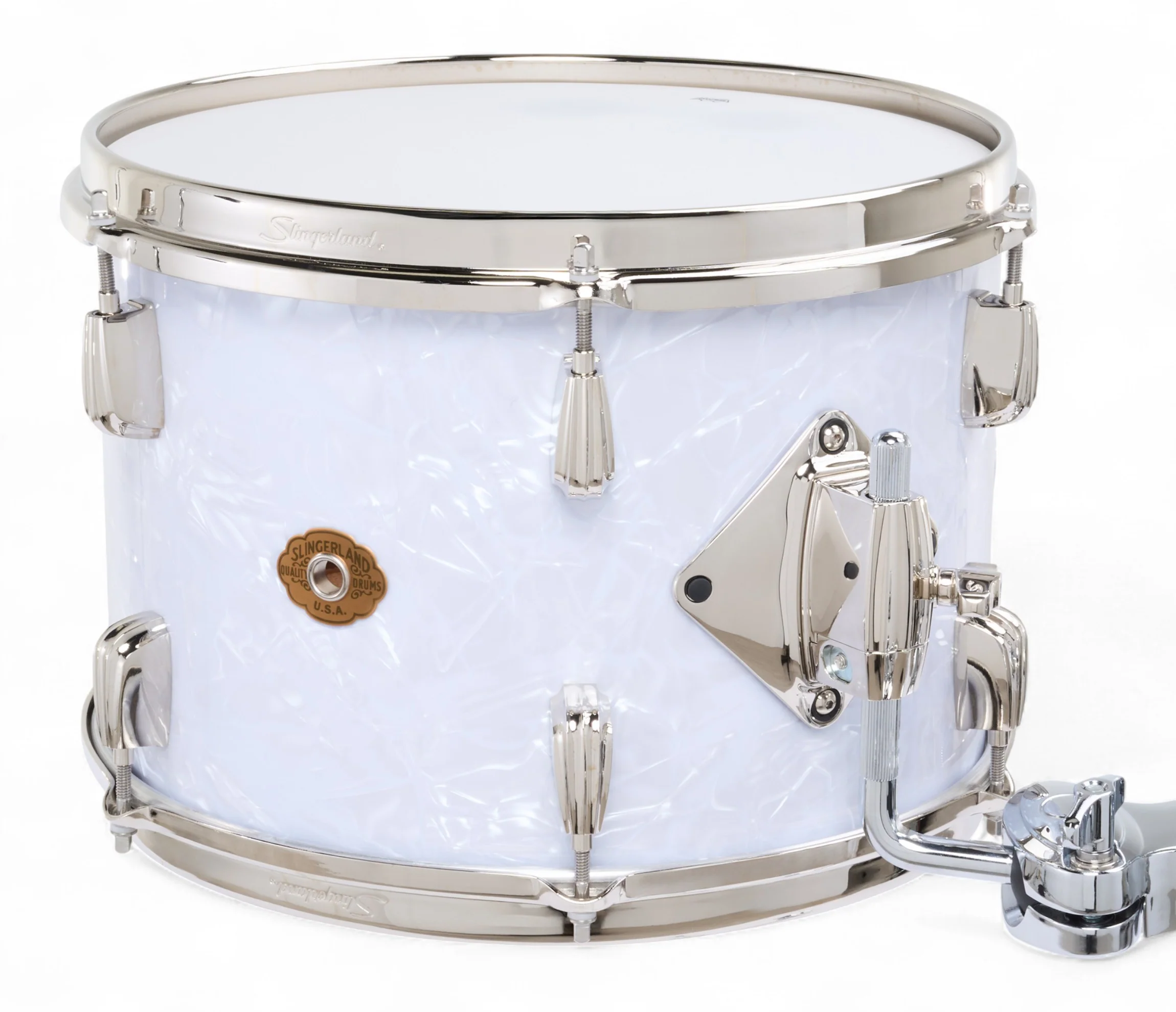 Slingerland Radio King 22" 4-Piece Shell Pack in White Marine Pearl 22/10/12/16 - Image 8