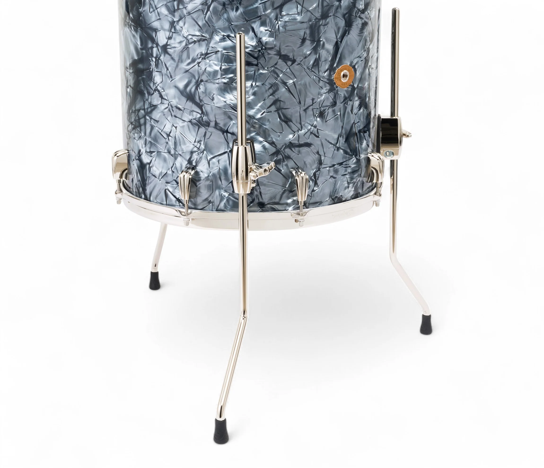 Slingerland Radio King 24" w/ Snare 5-Piece Shell Pack in Black Diamond Pearl 24/13/16/18/6.5sn - Image 5
