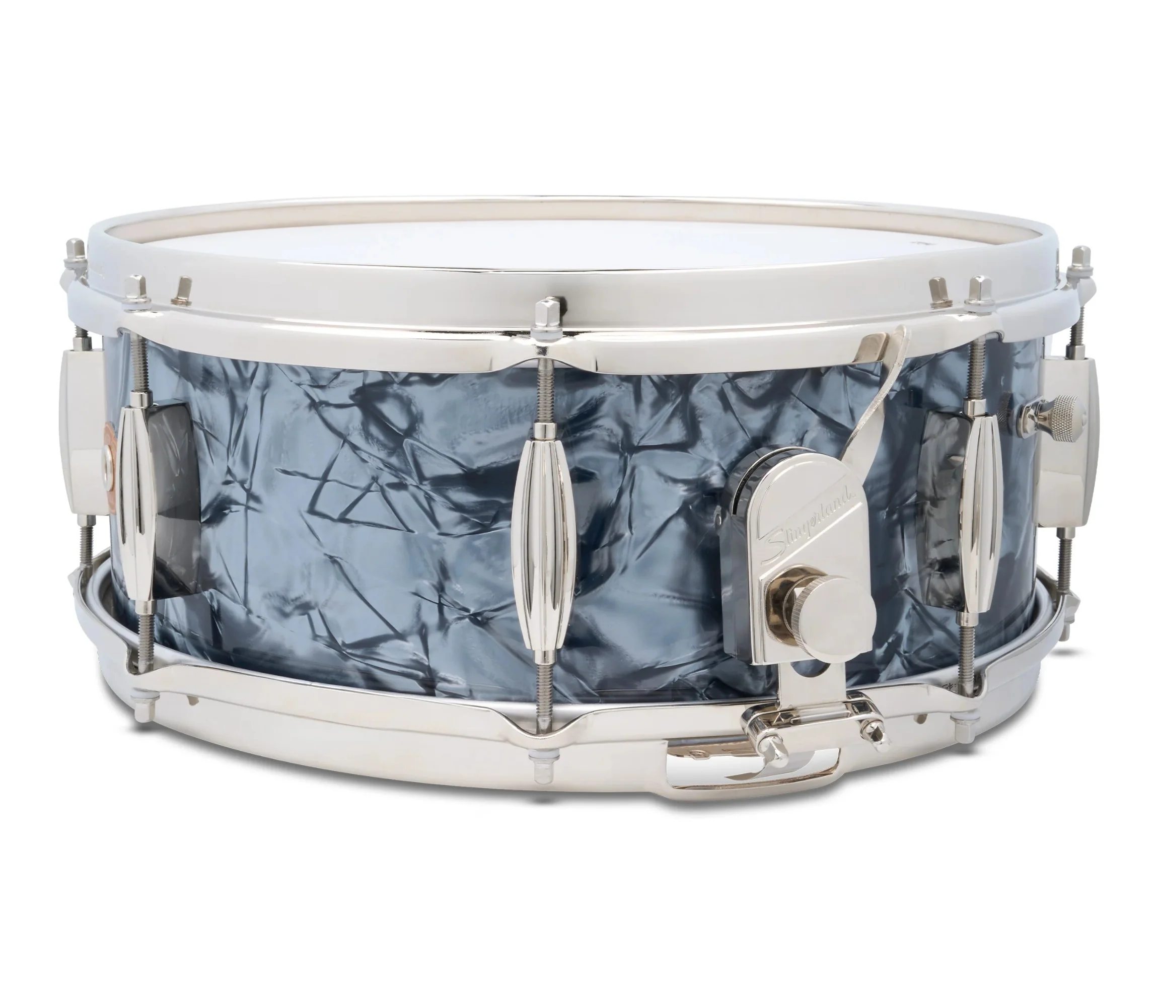 Slingerland Radio King Artist 14" x 5.5" Snare Drum in Black Diamond Pearl - Image 2