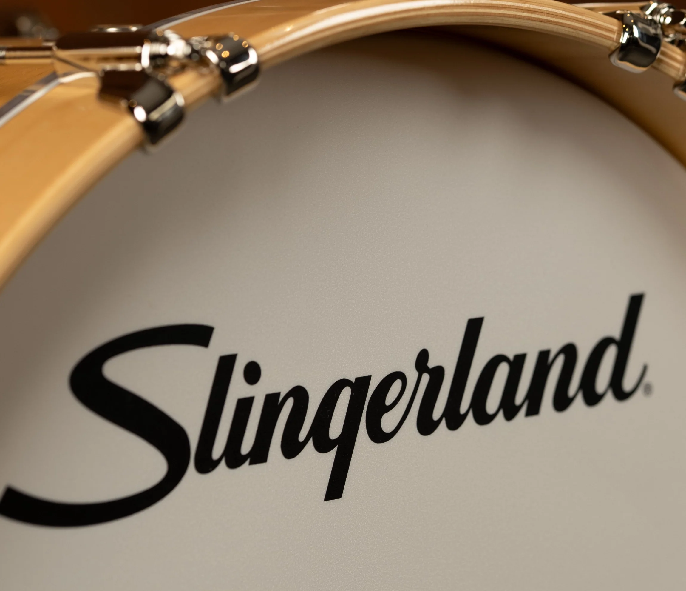 Slingerland Studio King Outfit 18" 3-Piece Shell Pack in Ventura Sand Lacquer - Image 8