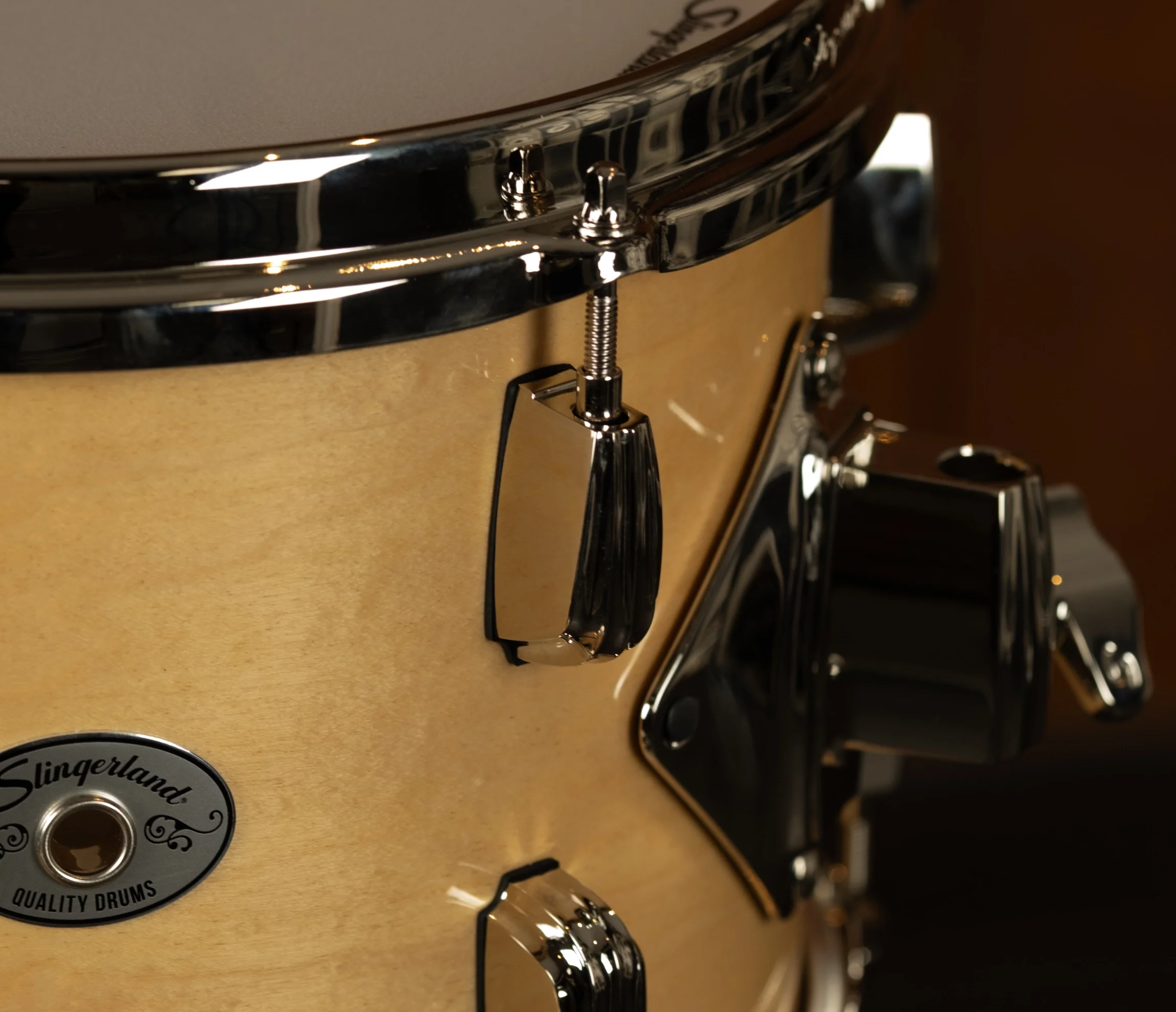 Slingerland Studio King Outfit 18" 3-Piece Shell Pack in Ventura Sand Lacquer - Image 9