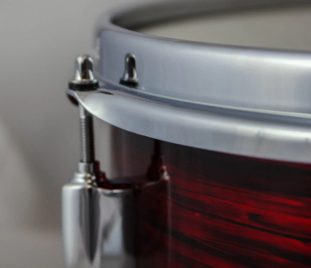 Sonor Vintage Series 14" x 5.75" Snare Drum in Vintage Red Oyster - Image 7