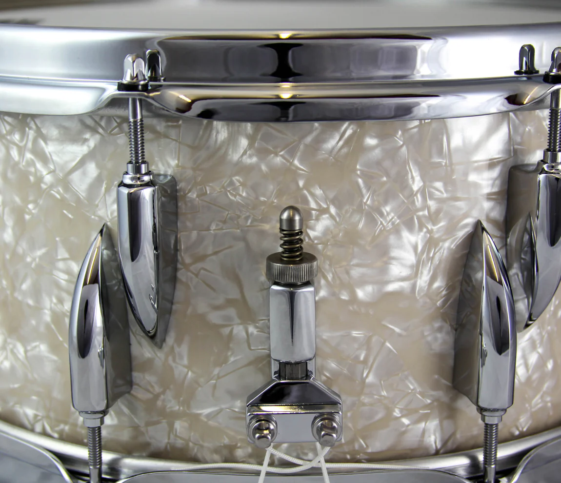 Sonor Vintage Series 14" x 6.5" Snare Drum in Vintage Pearl - Image 5