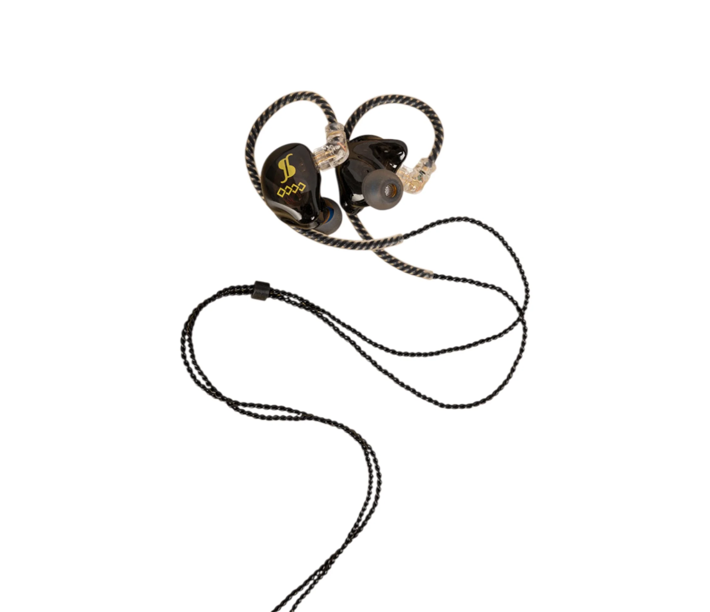 Stagg SPM-435 High Resolution, 4 Drivers, Sound Isolating Earphones - Black/Gold
