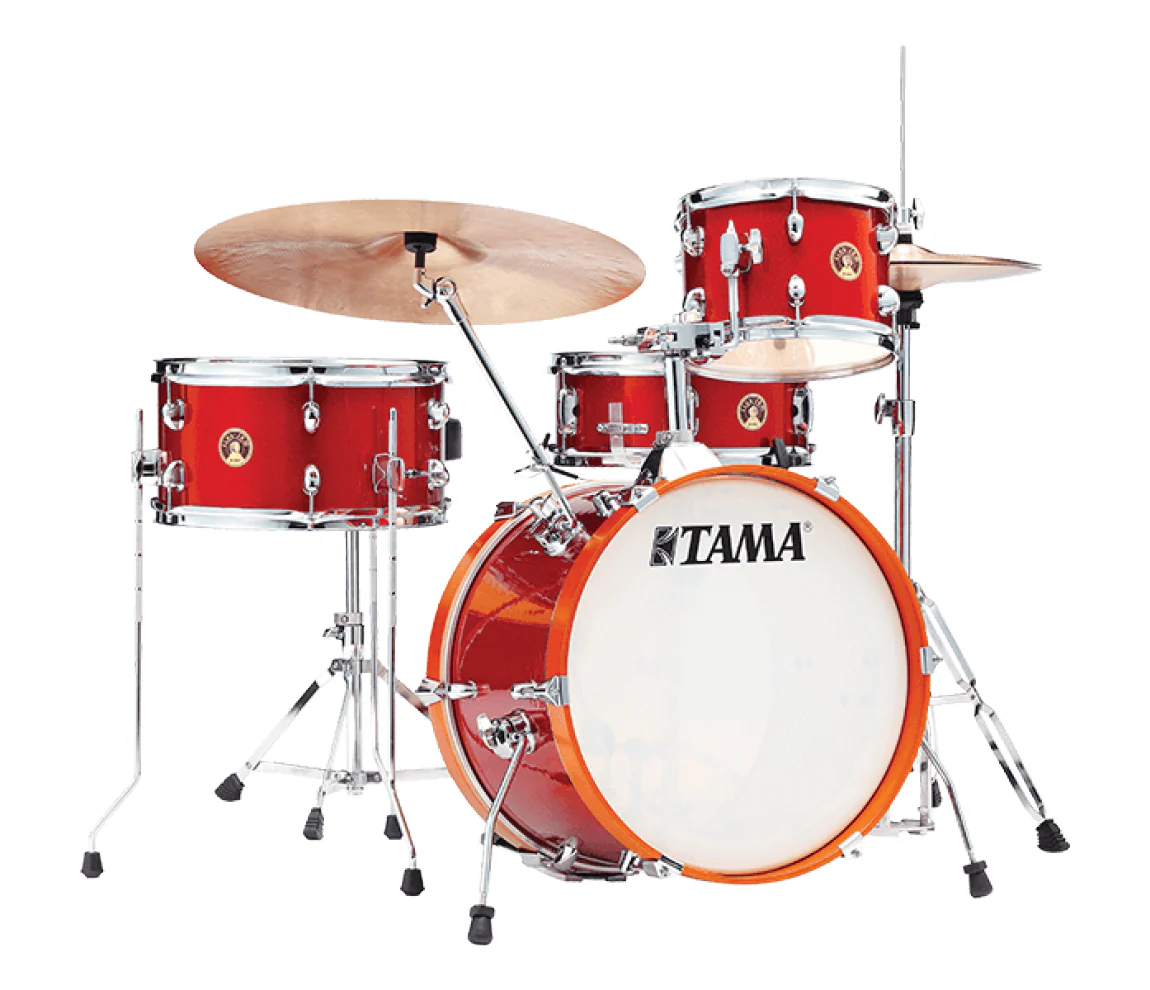 TAMA Compact Club Jam 18" 4-piece Shell Pack in Candy Apple Mist w/Hardware