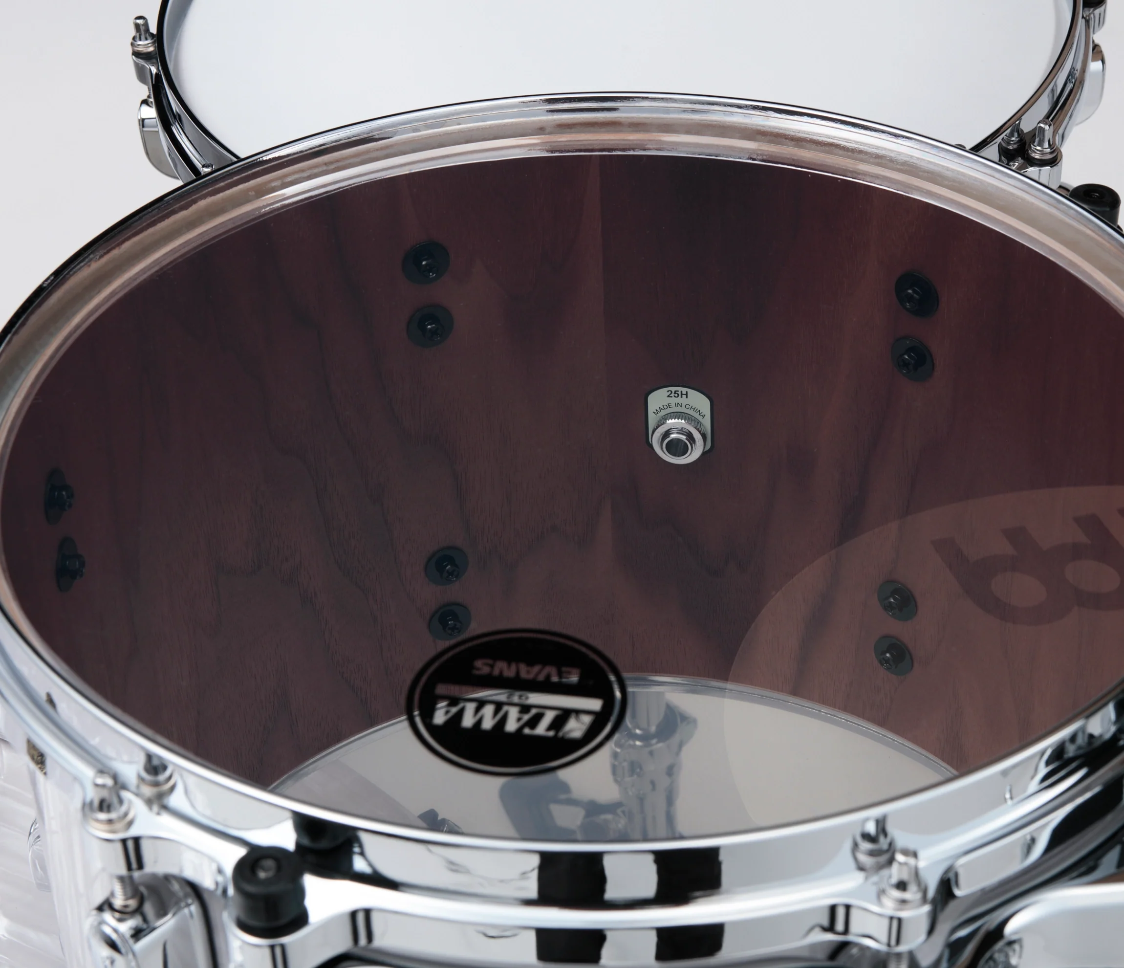 Tama Starclassic Walnut/Birch 24" 3-Piece Shell Pack in White Pearl - Image 6