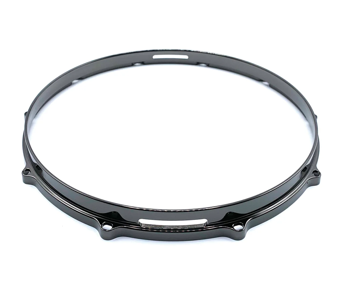 WorldMax Die Cast Hoop 13" 8 Lug Snare Side - Black