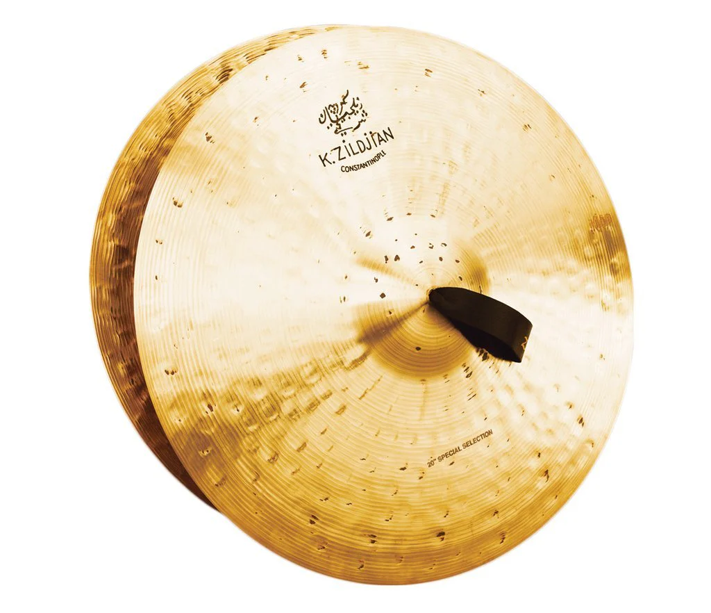 Zildjian 18" K Constantinople Special Selection Medium Heavy Pair With Pads, Straps & Bag