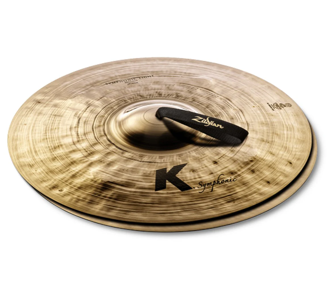 Zildjian 18" K Symphonic Light Pair Brilliant