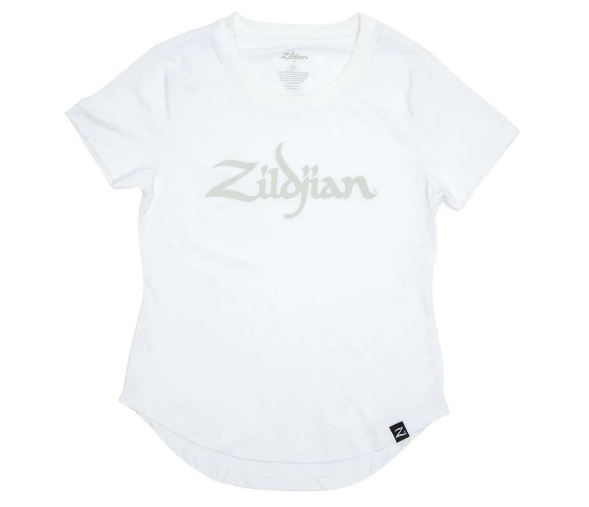 Zildjian Womens Logo Tee White