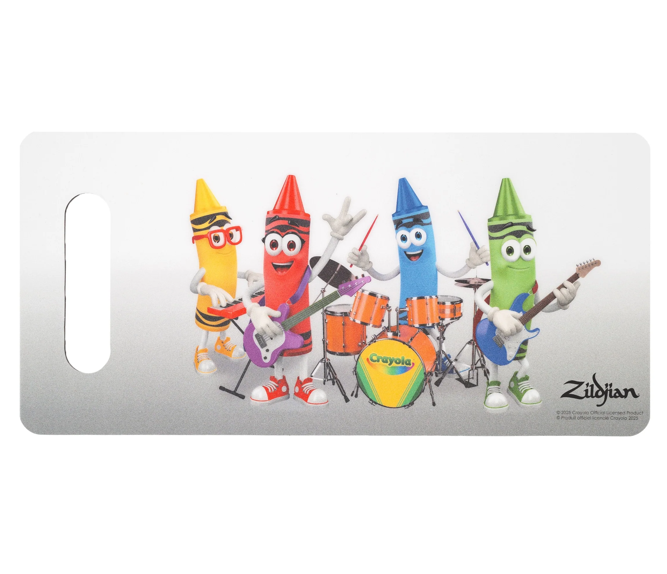 Zildjian x Crayola 6 Multi Colour Drumsticks & Pad - Image 6